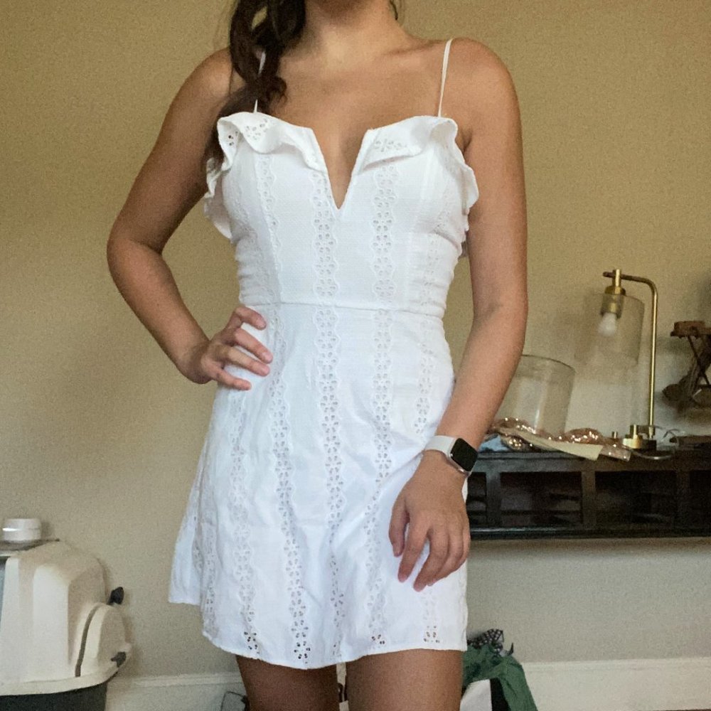 Lace Detail Sun Dress